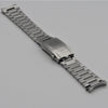 Forstner Contemporary Flat Link Stainless Steel Watch Bracelet Omega Seamaster | Holbens