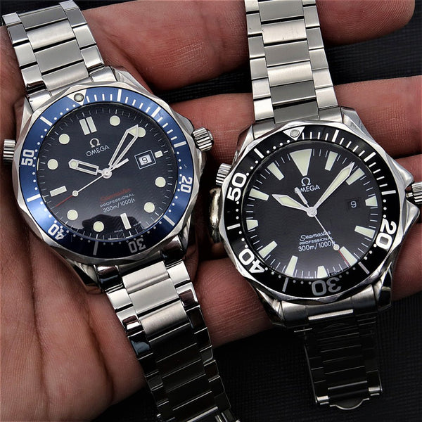 Forstner Flat Link Stainless Steel Watch Bracelet Omega Seamaster | Holben's