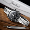 Forstner Flat Link Watch Bracelet Omega Speedmaster | Holbens