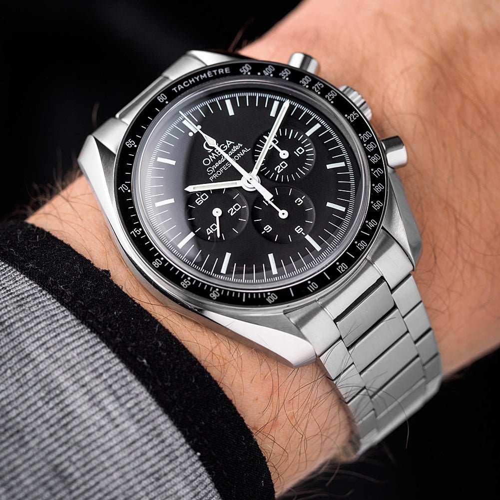 Forstner Flat Link Watch Bracelet Omega Speedmaster | Holbens