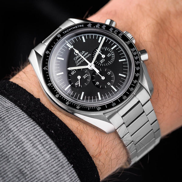 Forstner Flat Link Watch Bracelet Omega Speedmaster | Holbens