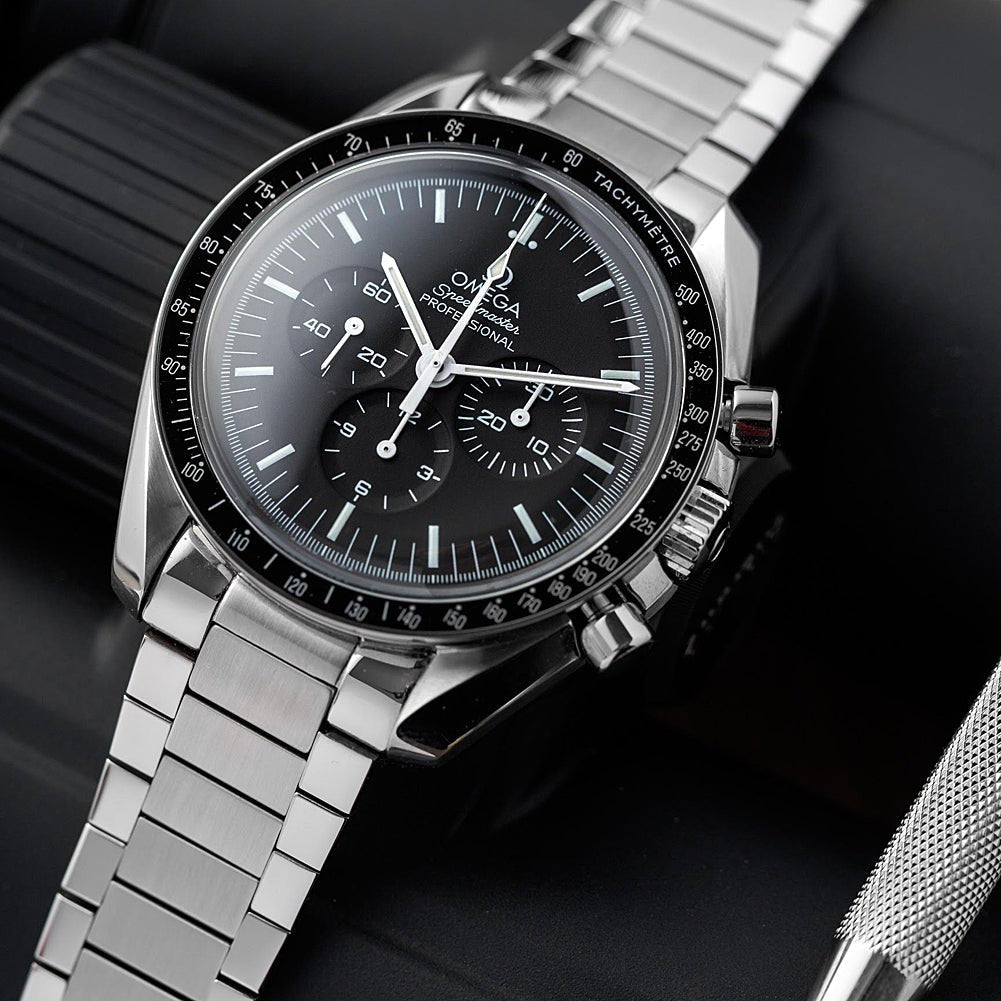 Forstner Flat Link Watch Bracelet Omega Speedmaster | Holbens