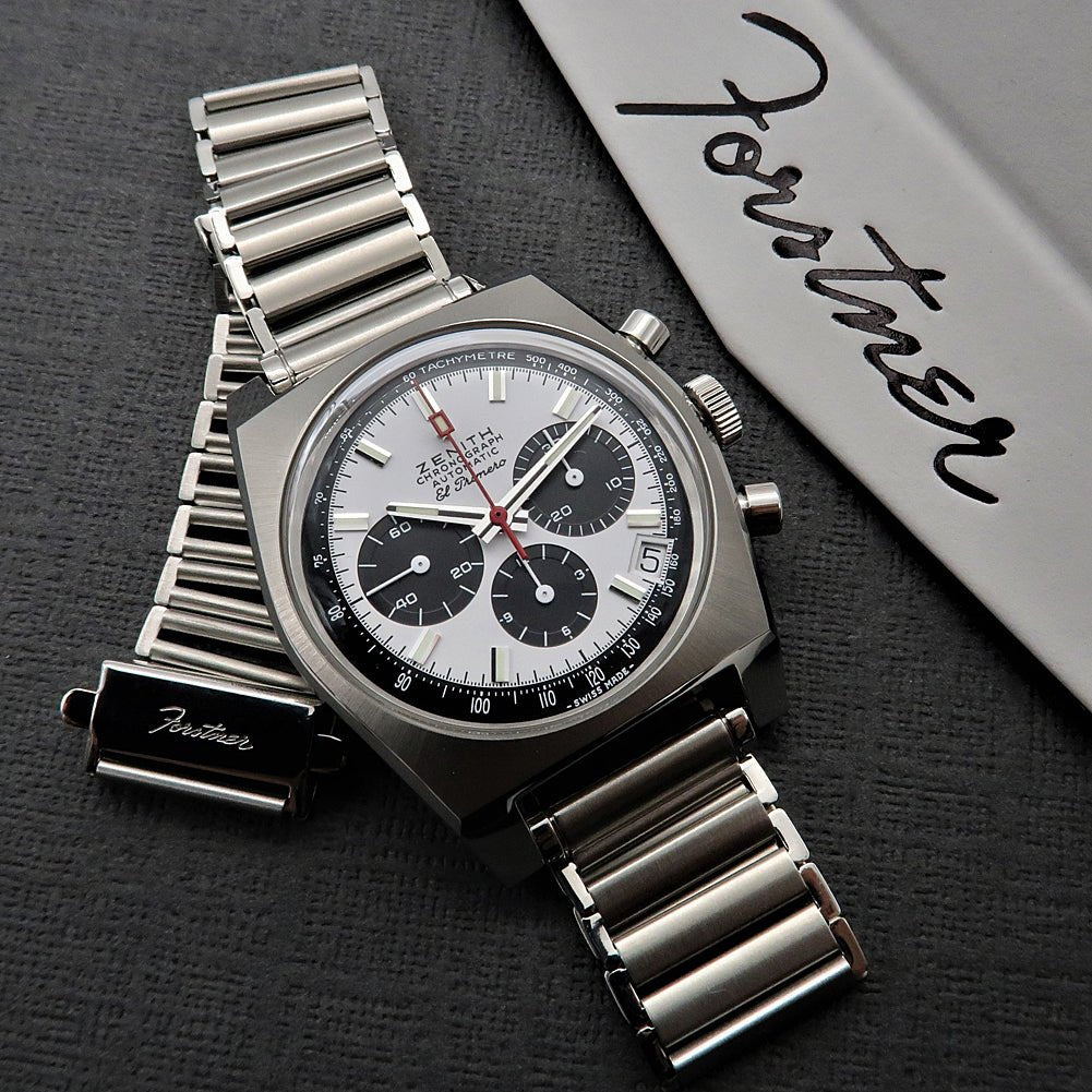 Forstner Klip Stainless Steel Ladder Watch Bracelet | Holben's