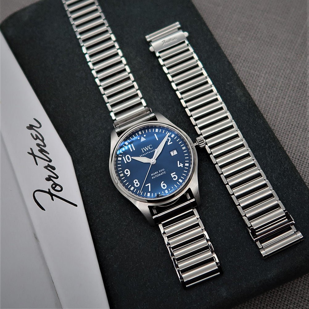 Forstner Klip Stainless Steel Ladder Watch Bracelet | Holben's