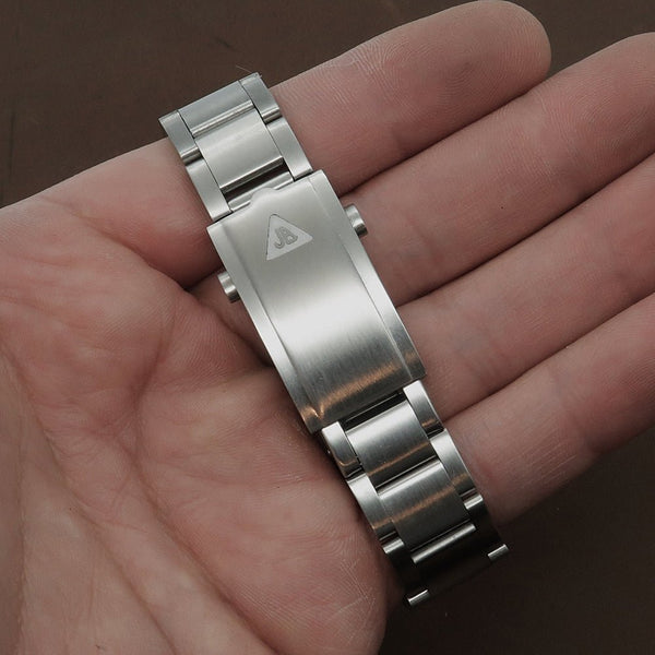 Forstner Model O Stainless Steel Watch Bracelet Omega Seamaster | Holbens