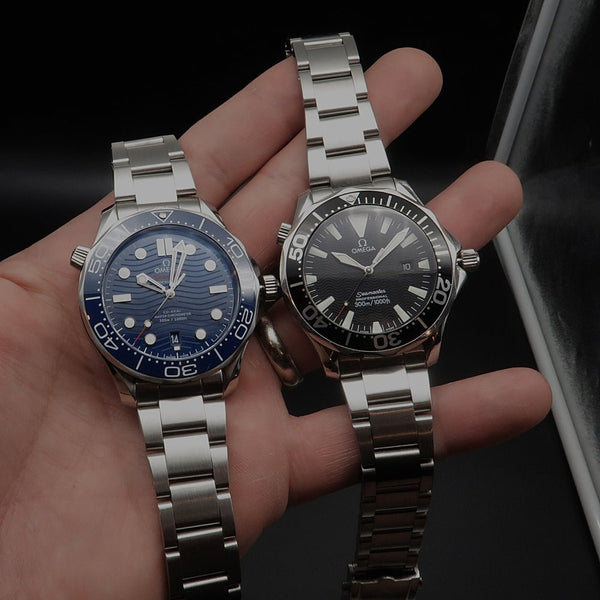 Forstner Model O Stainless Steel Watch Bracelet Omega Seamaster | Holbens