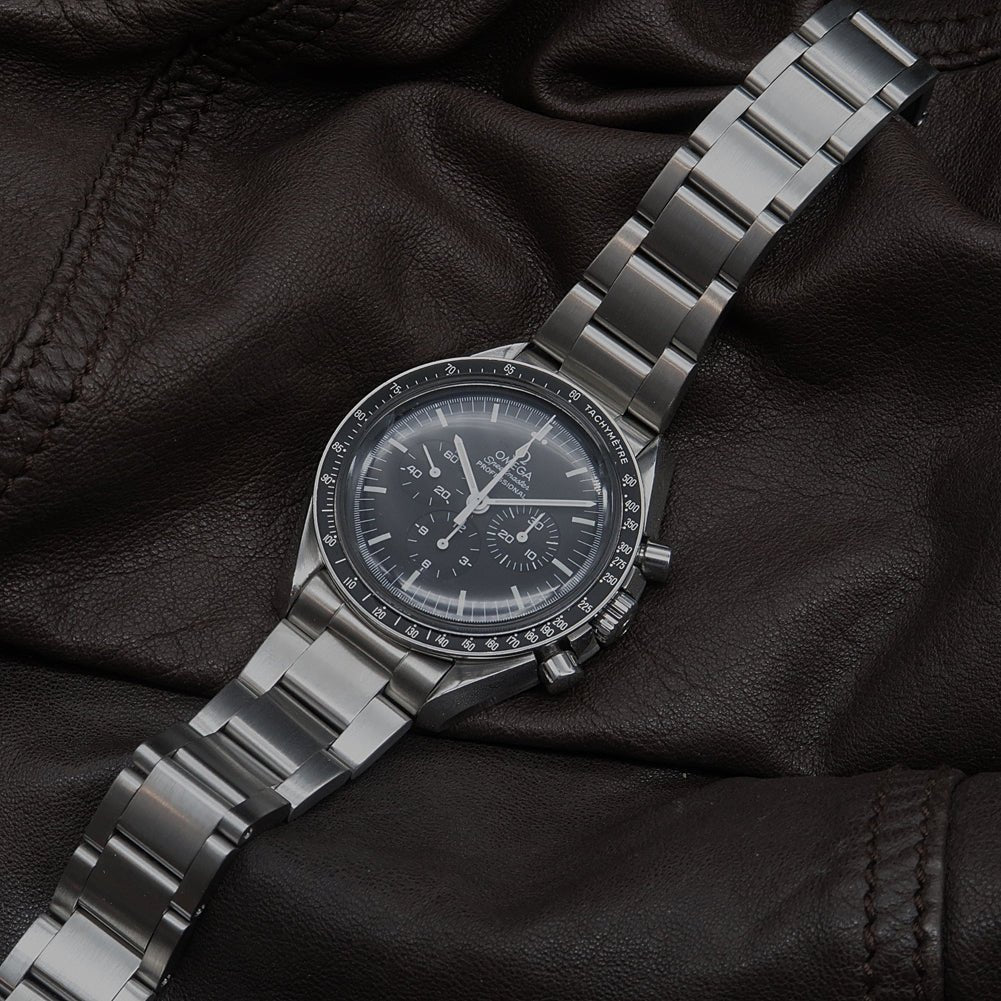 Forstner Model O Stainless Steel Watch Bracelet for Omega Speedmaster | Holbens
