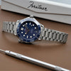 Forstner President 1450 Stainless Steel Watch Bracelet Omega Seamaster | Holben's