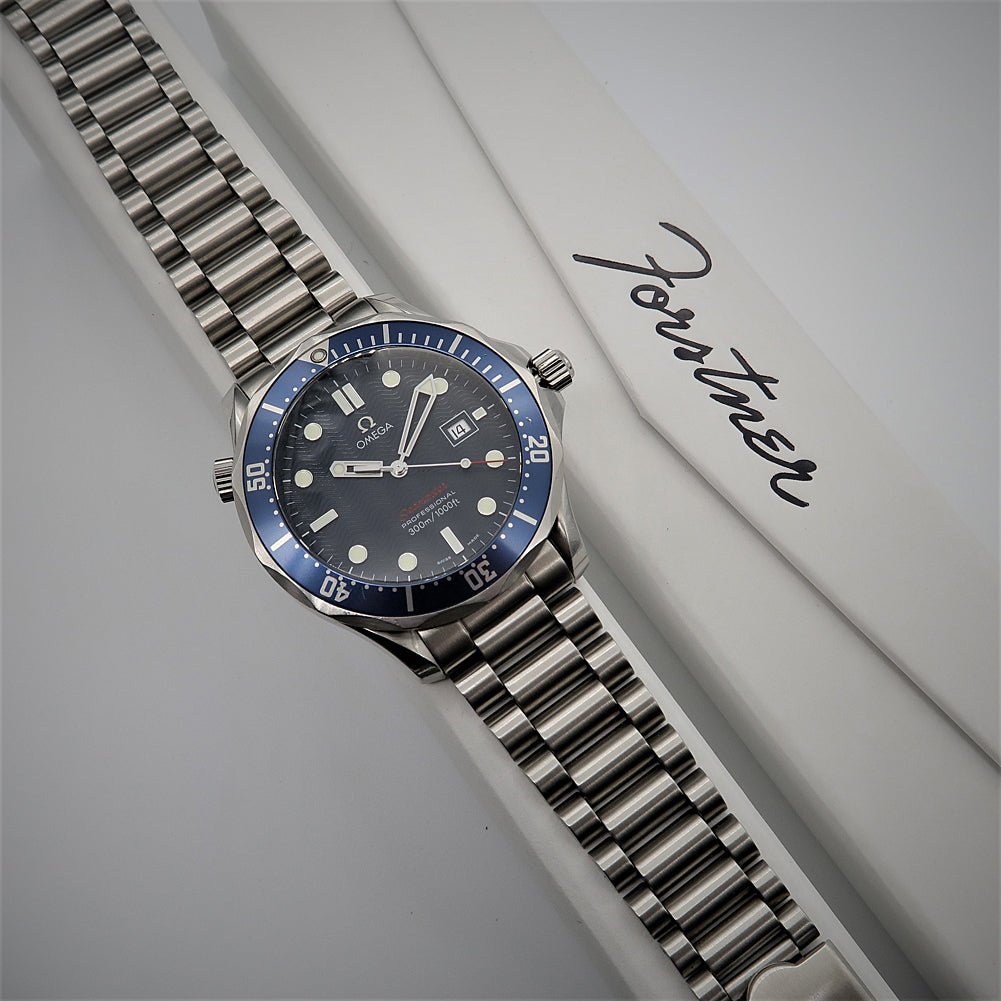 Forstner President 1450 Stainless Steel Watch Bracelet Omega Seamaster | Holben's