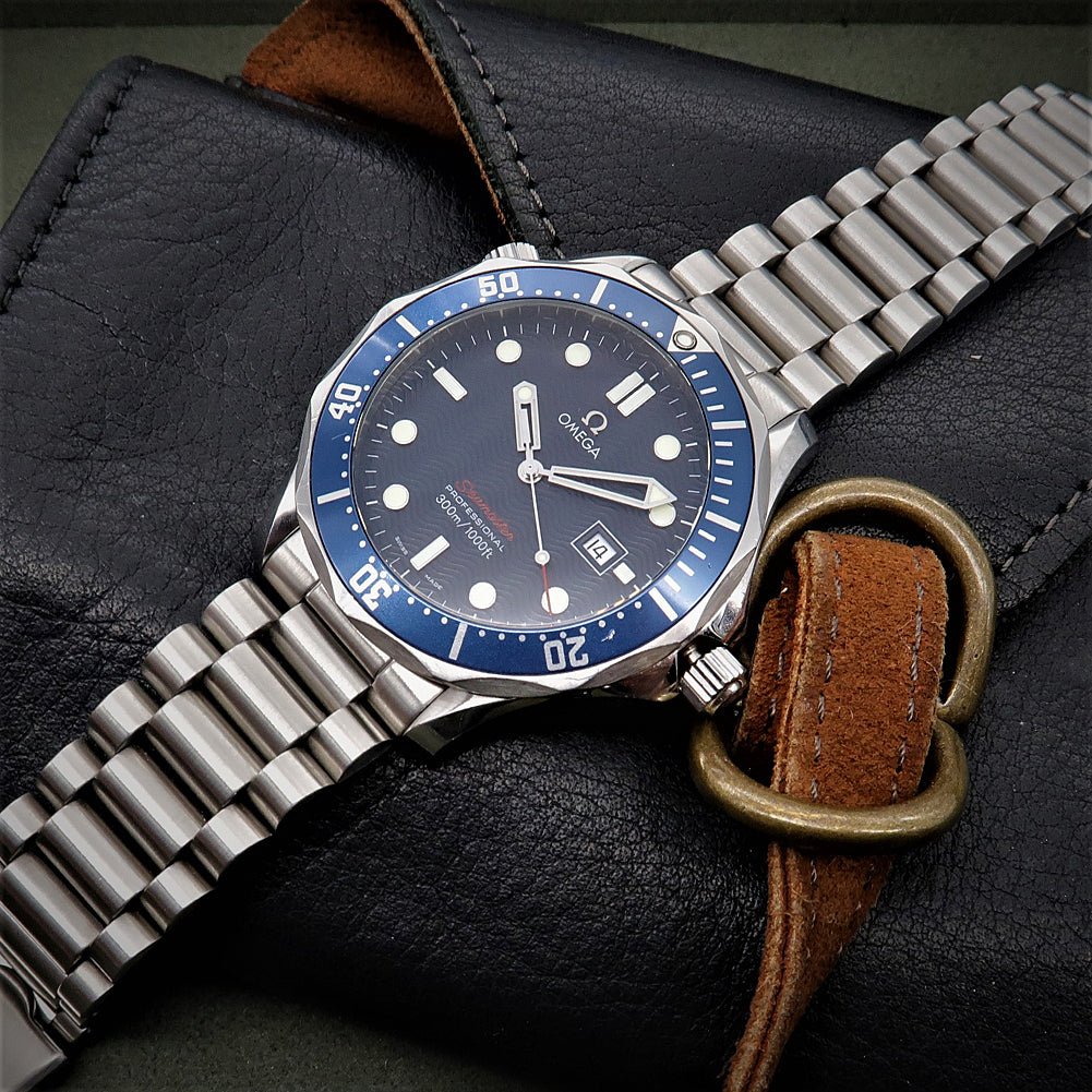 Forstner President 1450 Stainless Steel Watch Bracelet Omega Seamaster | Holben's