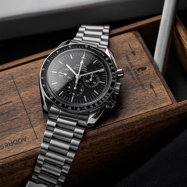 Forstner President 1450 Stainless Steel Watch Bracelet Omega Speedmaster | Holben