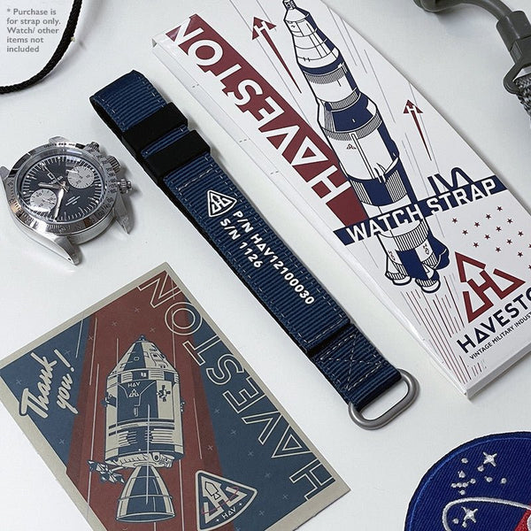 Haveston IVA NAVY Watch Strap - Holben's