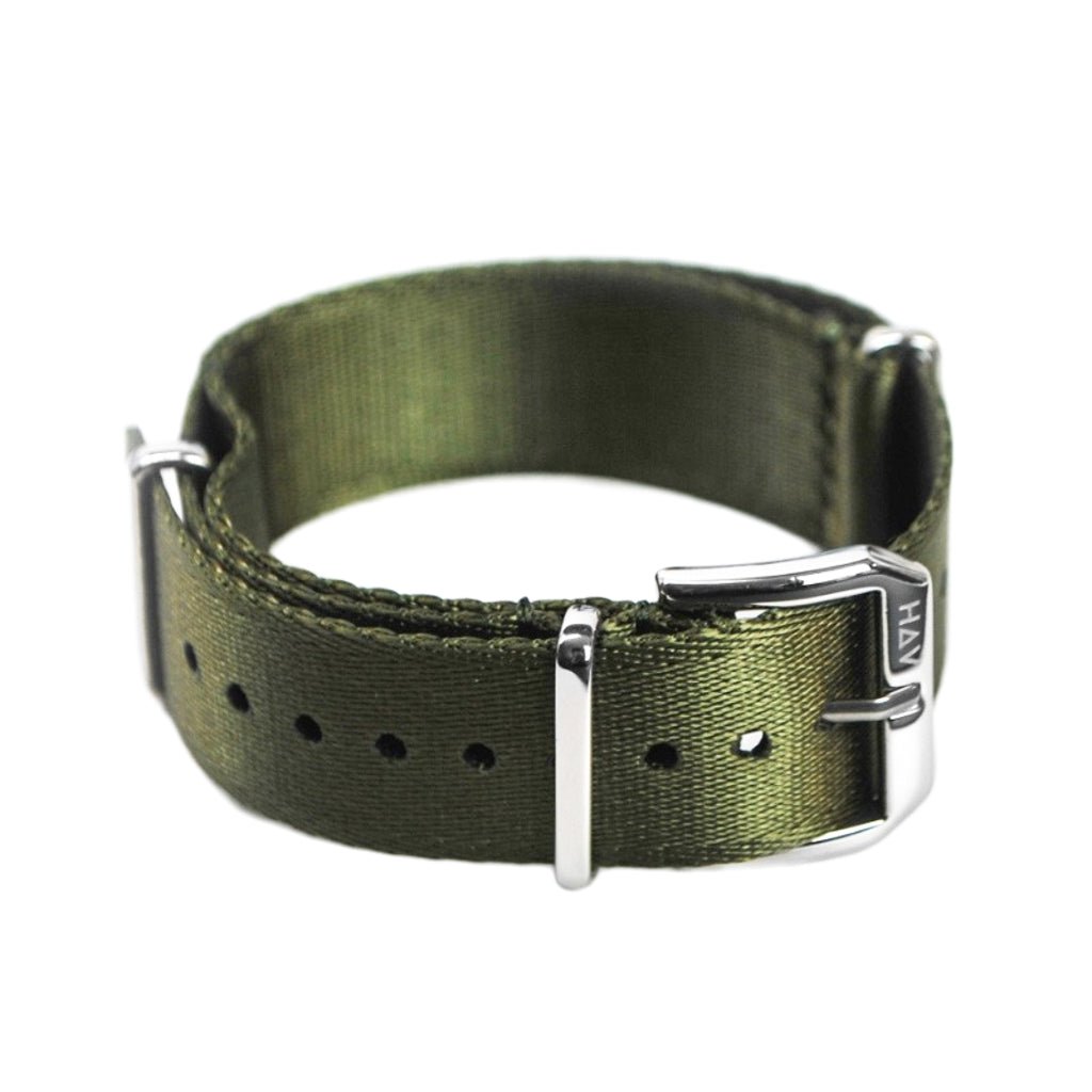 Haveston Olive Drab No. 7 Watch Strap - Holben's