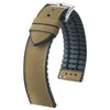 Hirsch Arne Performance Sailcloth Green Watch Strap-Holben's