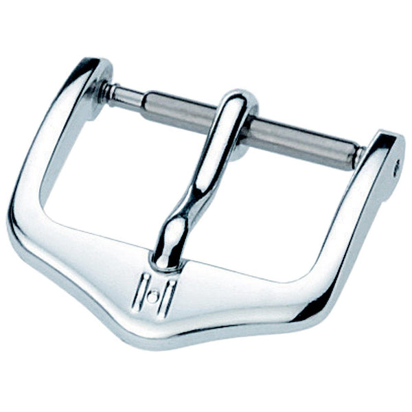 Hirsch BC1000 Silver Watch Band Buckle | Holben's