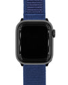 Hirsch Vocem Velcro Blue Quick Release Watch Strap | Holben's
