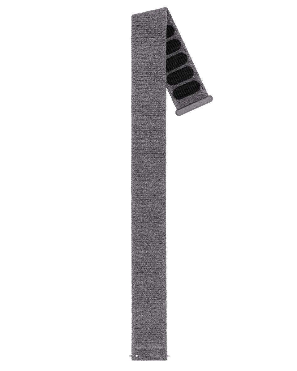 Hirsch Vocem Velcro Grey Quick Release Watch Strap | Holben's