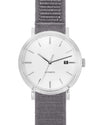 Hirsch Vocem Velcro Grey Quick Release Watch Strap | Holben's