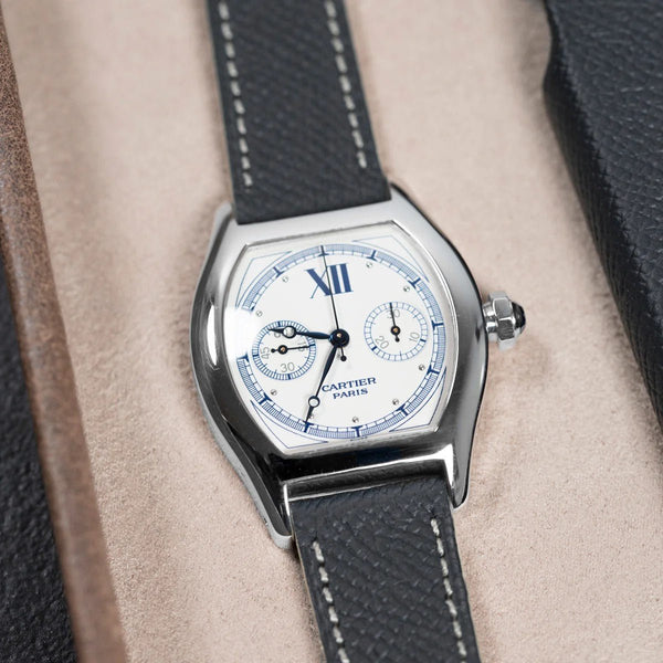 Molequin Anthracite Two Tone Leather Watch Strap | Holben's