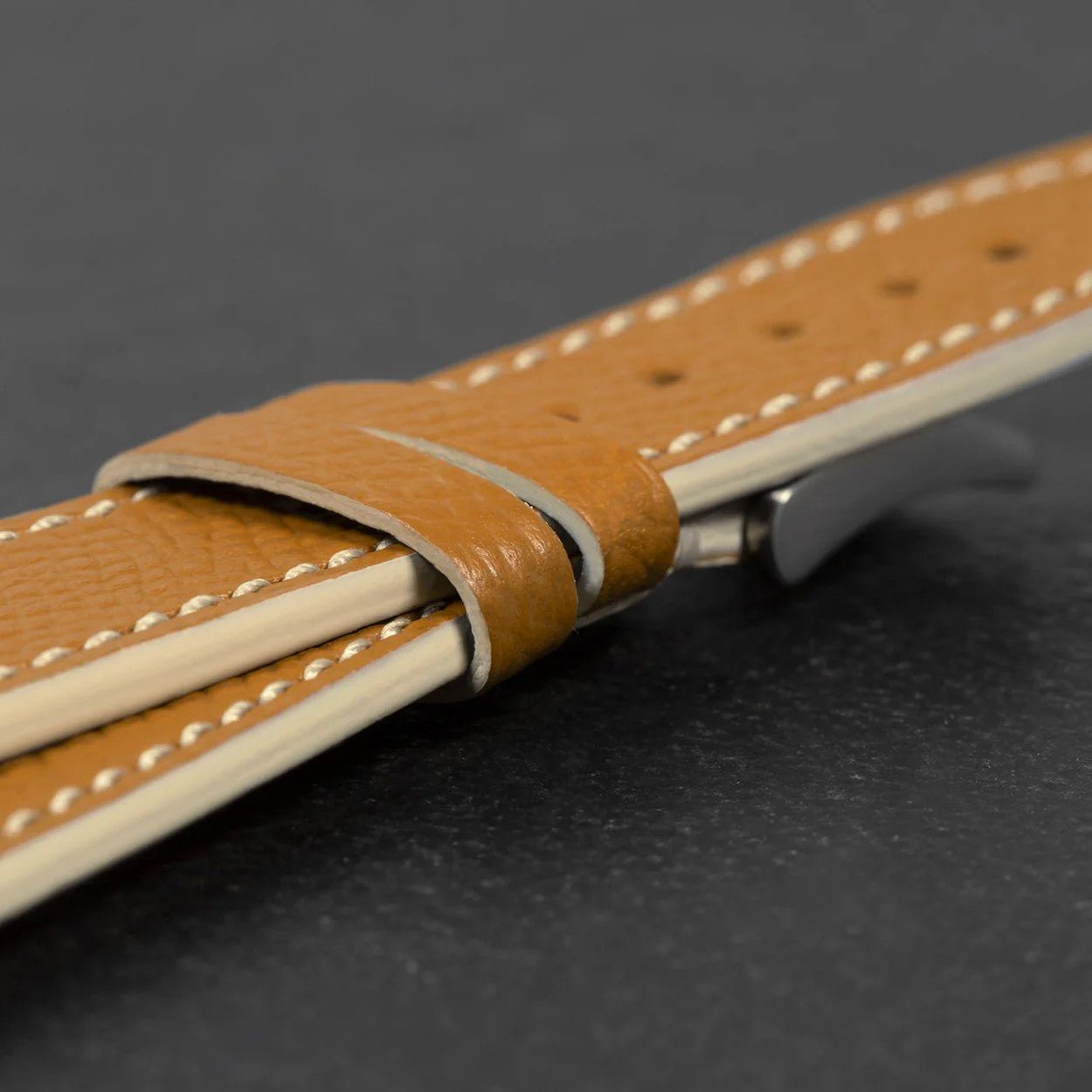Molequin Whiskey Two Tone Leather Watch Strap | Holben's