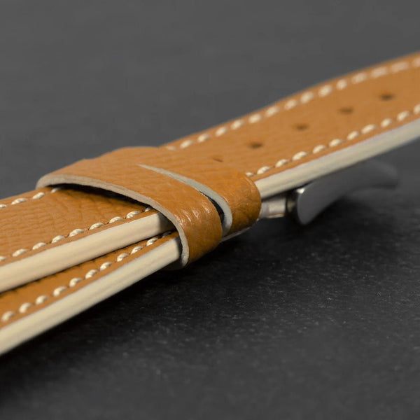 Molequin Whiskey Two Tone Leather Watch Strap | Holben's