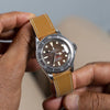 Molequin Whiskey Two Tone Leather Watch Strap | Holben's