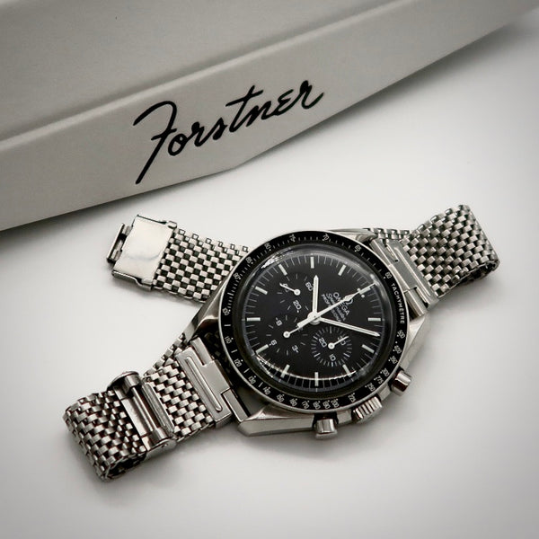 Forstner Komfit JB Steel Mesh Watch Bracelet