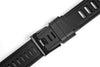 ISOfrane Black Rubber Watch Strap | Holben's