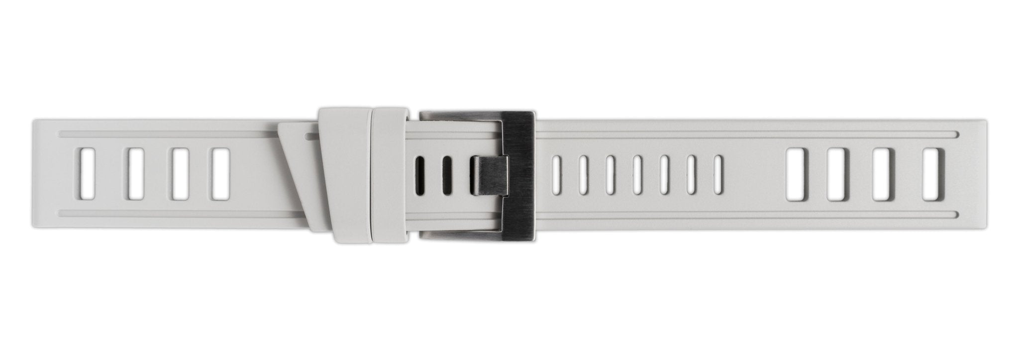 ISOfrane Light Grey Rubber Watch Strap | Holben's