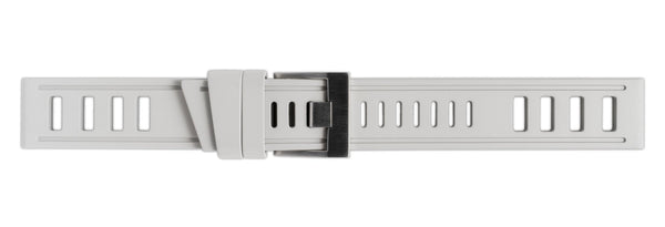 ISOfrane Light Grey Rubber Watch Strap | Holben's