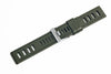 ISOfrane Green Rubber Watch Strap | Holben's