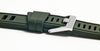 ISOfrane Green Rubber Watch Strap | Holben's