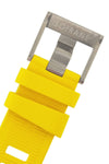 ISOfrane Poseidon Yellow Rubber Watch Strap | Holben's