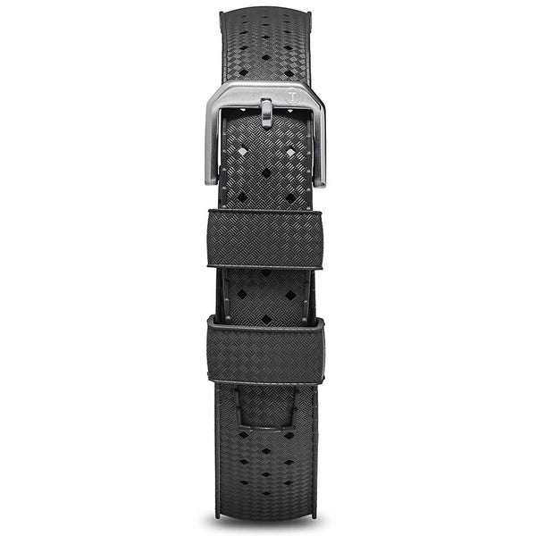 TROPIC Anthracite Rubber Watch Strap | Holben's
