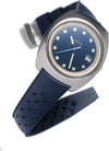 TROPIC Navy Blue Rubber Watch Strap | Holben's