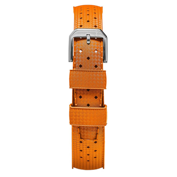 TROPIC Orange Rubber Watch Strap | Holben's
