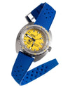 TROPIC Royal Blue Rubber Watch Strap | Holben's