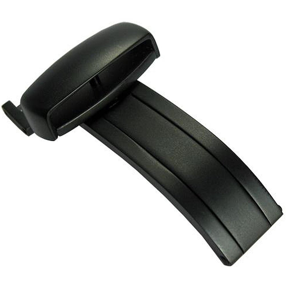 Flip Lock Deployant Clasp Black PVD - Holben's