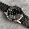 EULIT Perlon Atlantic Black Watch Strap - Holben's