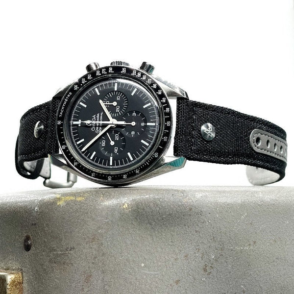 Haveston Service Series AAF Black Watch Strap | Holben's