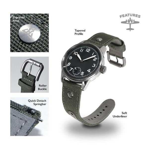 Haveston Service Series AAF OD-41 Watch Strap | Holben's