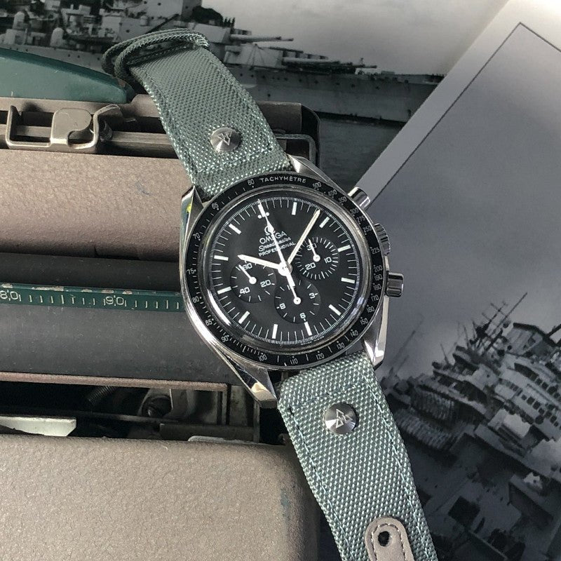 Haveston Service Series AAF Sea Grey-637 Watch Strap | Holben's
