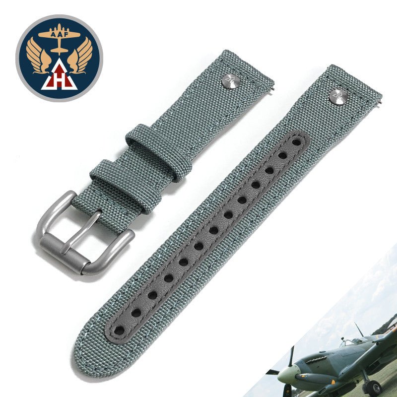 Haveston Service Series AAF Sea Grey-637 Watch Strap | Holben's