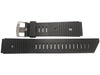 Bonetto Cinturini 281 Black Rubber Watch Strap - Holben's