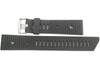 Bonetto Cinturini 281 Black Rubber Watch Strap - Holben's