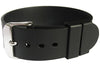 Bonetto Cinturini 298 Black Rubber Watch Strap - Holben's