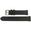 Bonetto Cinturini 306 Black Rubber Watch Strap - Holben's