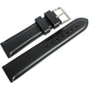 Bonetto Cinturini 326 Black Rubber Watch Strap - Holben's