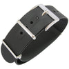 Bonetto Cinturini 328 Black Rubber NATO Watch Strap - Holben's