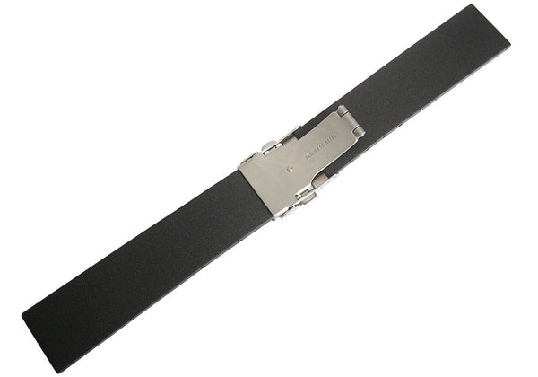 Bonetto Cinturini 400 CT Black Rubber Watch Strap- Holben's